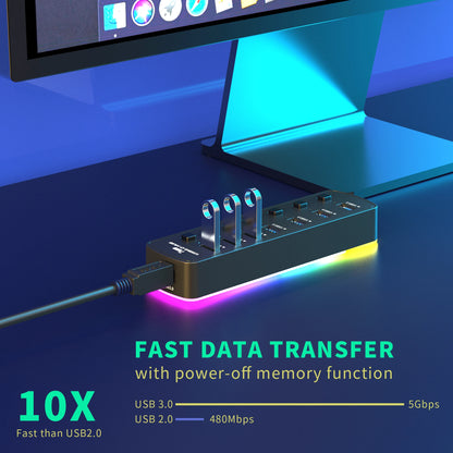 7-Port USB Hub