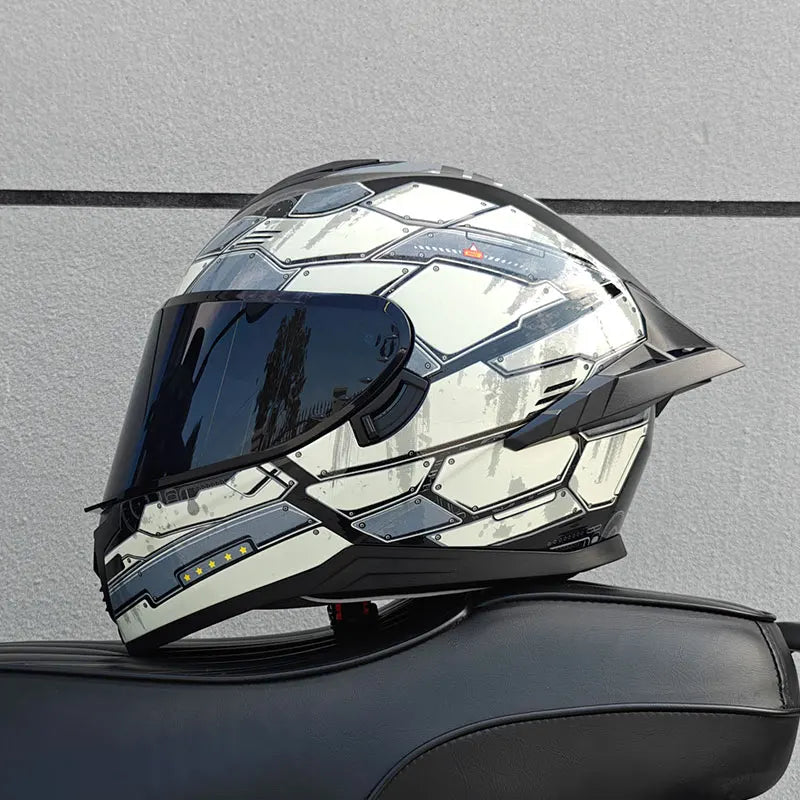 LVS Dual-Lens Full-Face Helmet