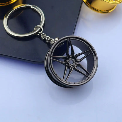 Creative Gear Head Keychain Speed
