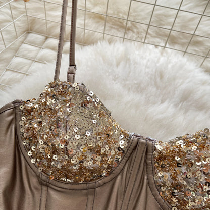 Sequin Mini Camis