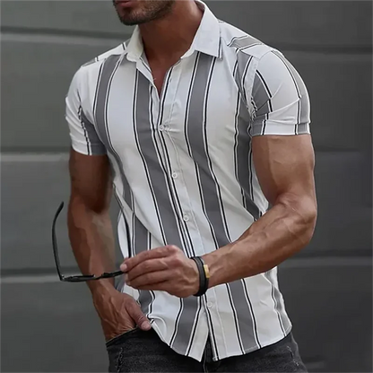 Printed Broadcloth Casual Shirt
