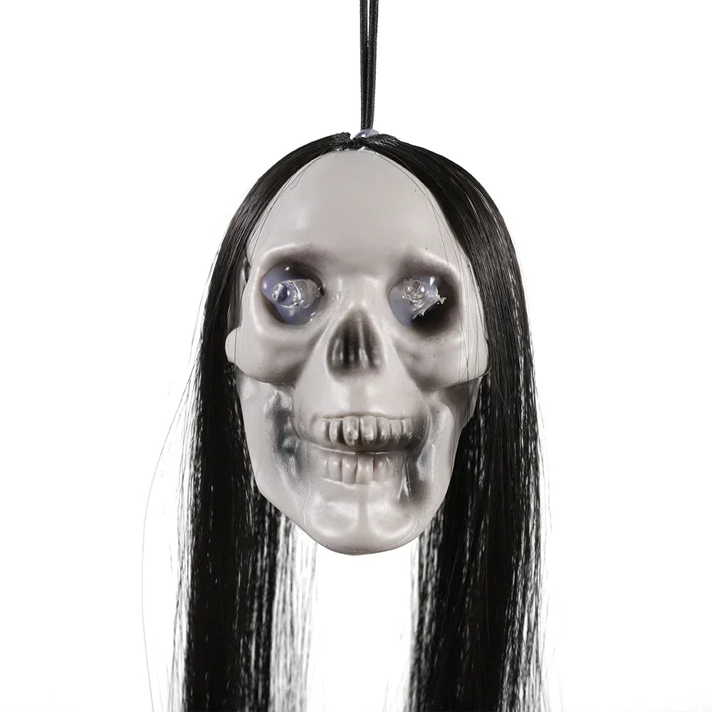 Hanging Ghost Skull Decoration