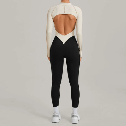 Color Block Jumpsuit