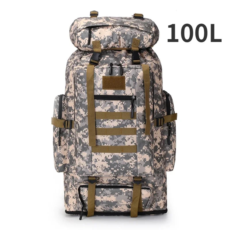 Camouflage Tactical Mountaineering Backpack