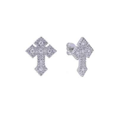 Cross Stud Earrings