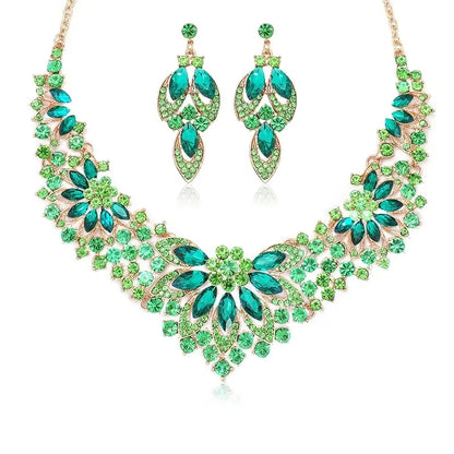 Flower Jewelry Set