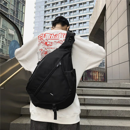Nylon Crossbody Chest Bag