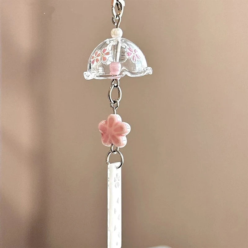 Cute Wind Chime Pendant Keyring