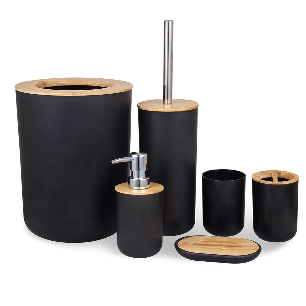 Bamboo Bathroom Set