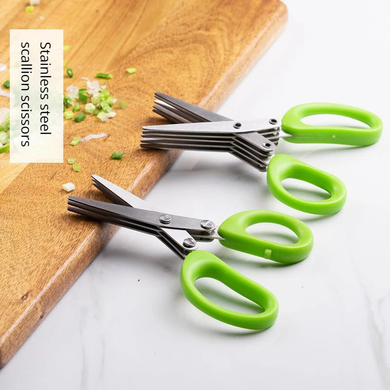 Muti-Layers Scissors For Vegetable