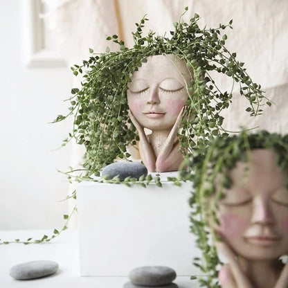 Creative Face Flower Pot