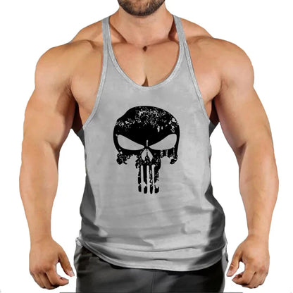Muscular Stringer Bodybuilding Gym Vest