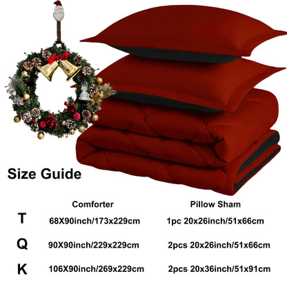 Reversible All-Season Comforter Set