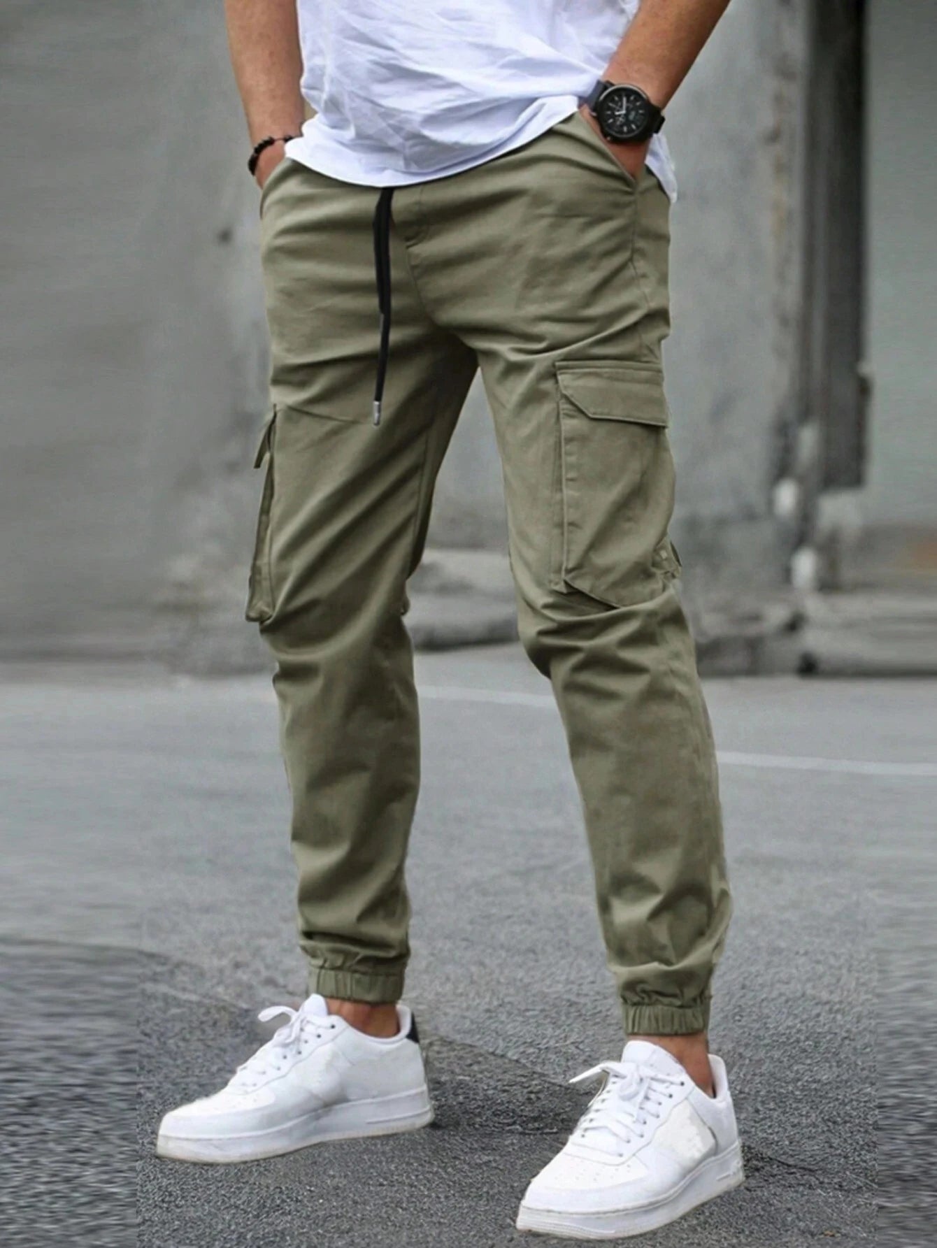 Casual Cargo Sweatpants Outdoor Pants