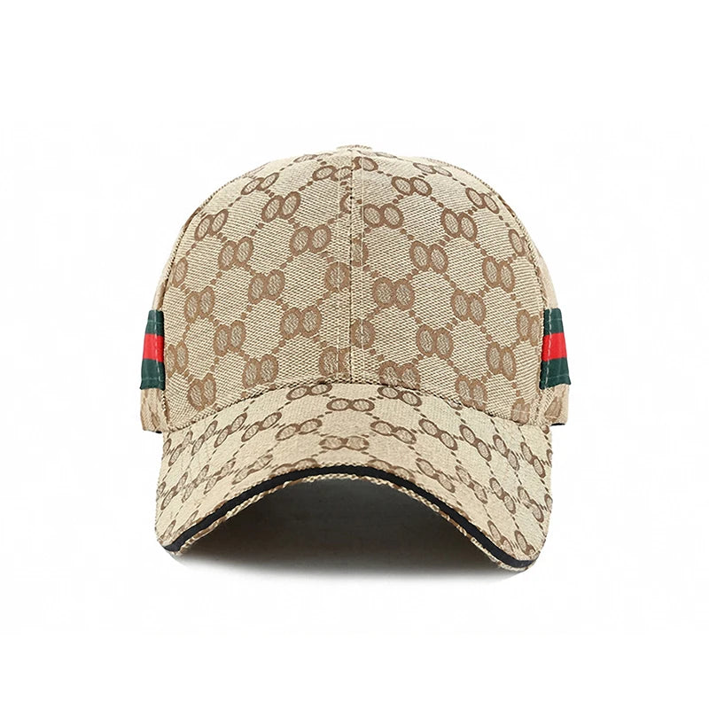 Red Green Stripe Cap