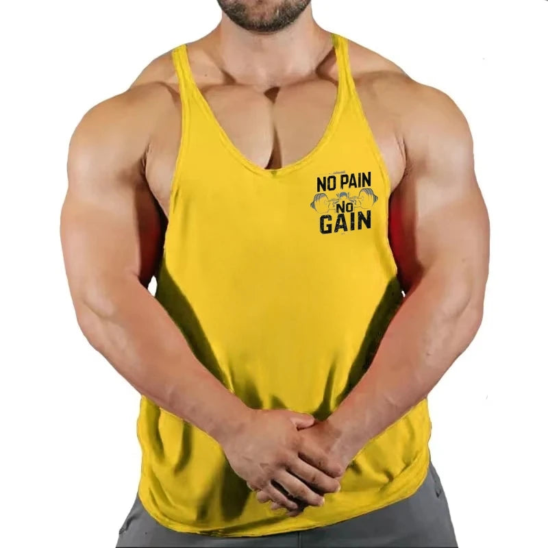 No Pain Gain Barbell Graphic