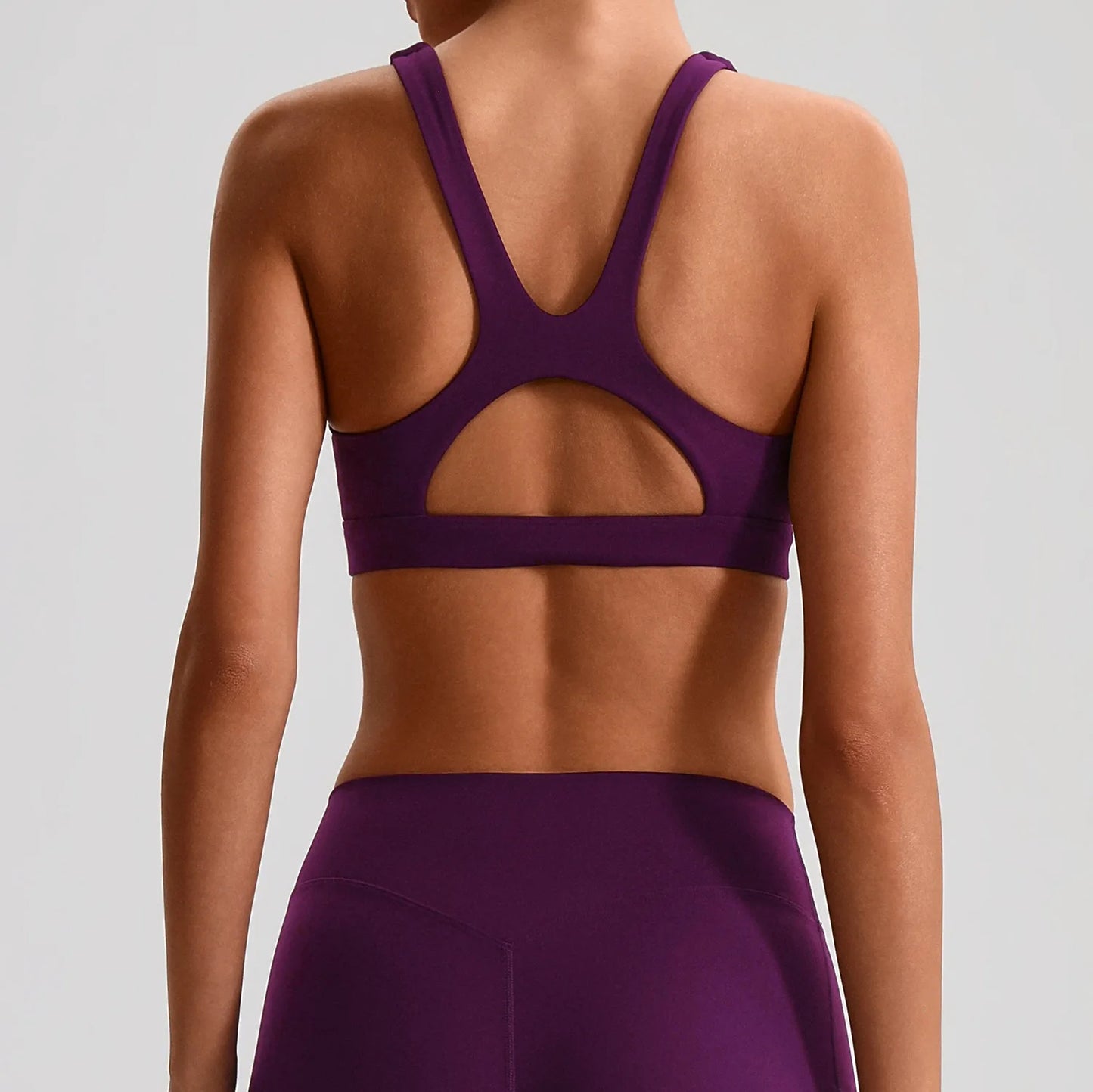 Back Hollow Out Fitness Bra