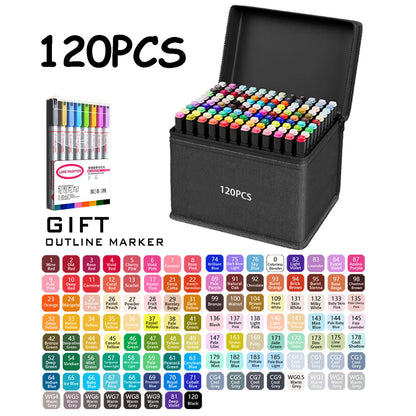 Double Tip Permanent Art Markers