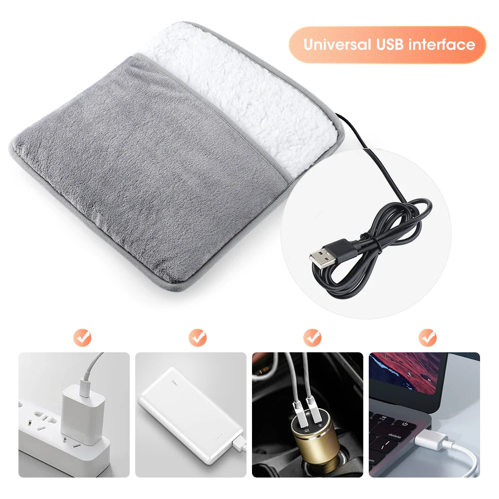 Flannel Electric Foot Warmer
