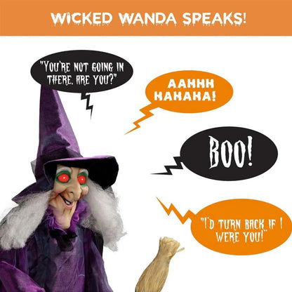 Halloween Hanging Witch Decoration