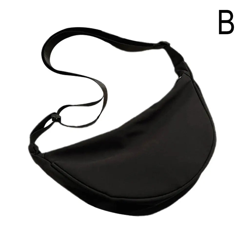Nylon Dumpling Shoulder Bag