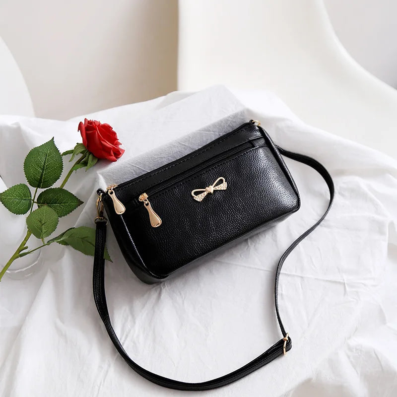 Alligator Pattern Crossbody Bag