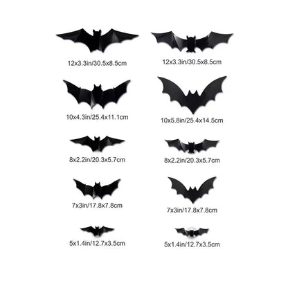3D Bat LED Night Light Decal