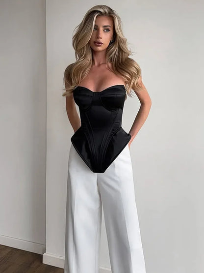 Strapless Corset Top
