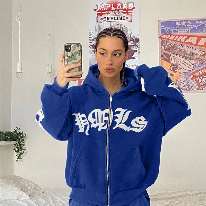 Street Style Zip Hoodie