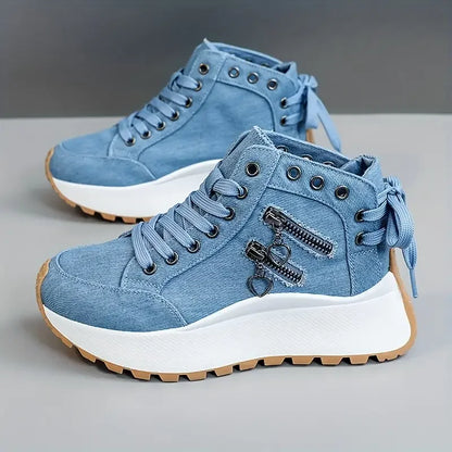 Women’s High-Top Canvas Sneakers