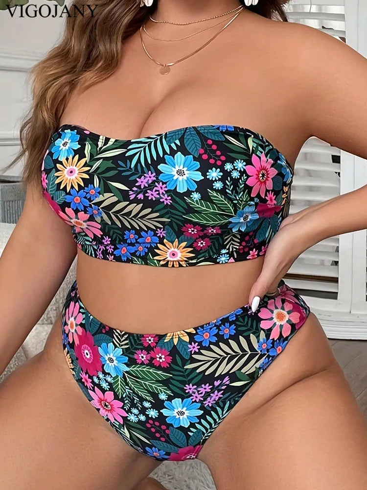 Printed Bikini Set