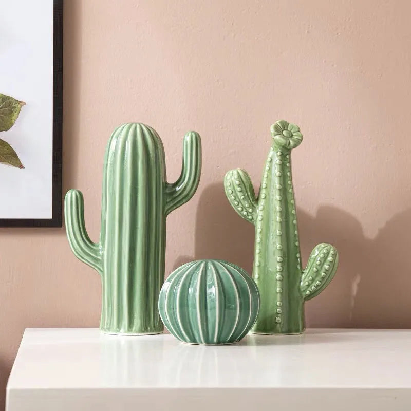 Ceramic Cactus Ornament