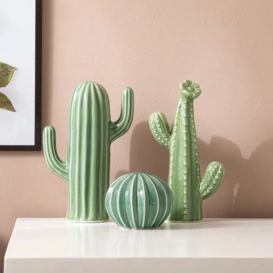 Ceramic Cactus Ornament