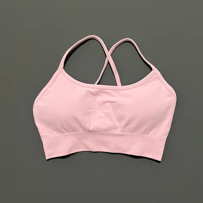 Histello Backless Cross Bra