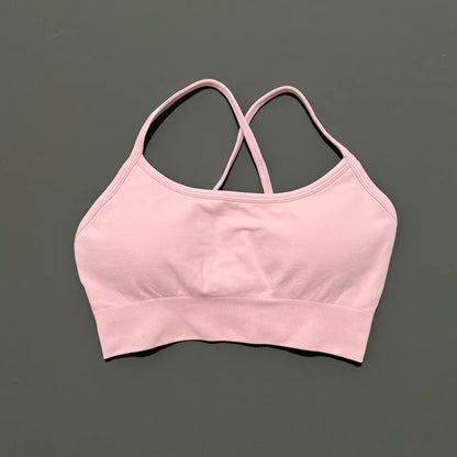 Histello Backless Cross Bra