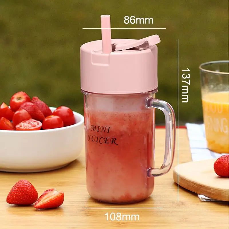 Portable Electric Juicer Blender