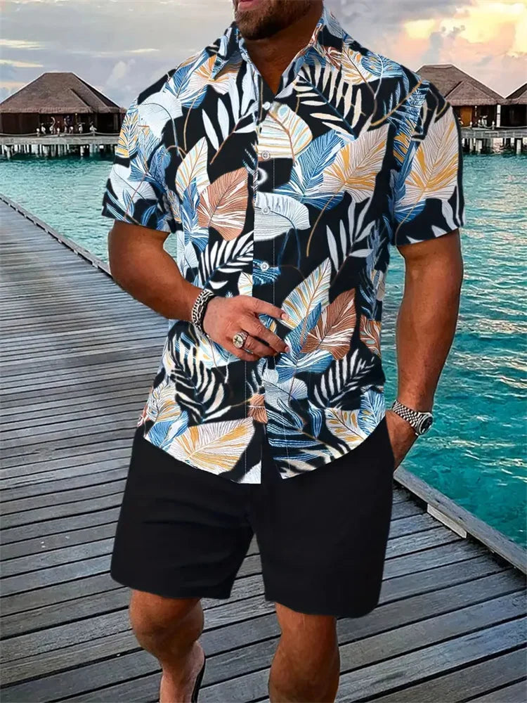 3D Print Hawaiian Shirt Set