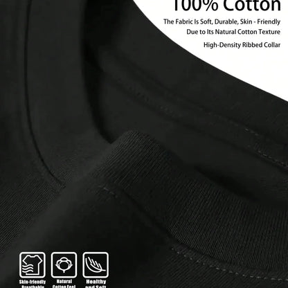 Retro Cotton Casual Tee
