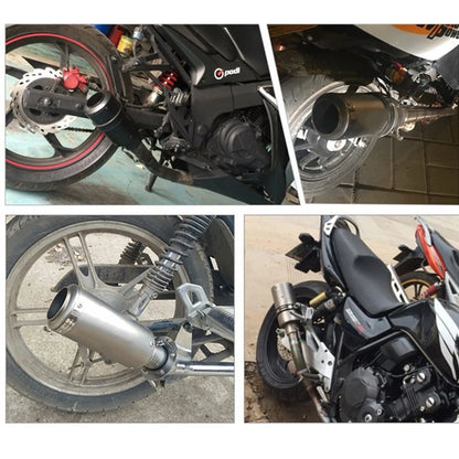 Universal 51/60mm Carbon Fiber Exhaust Muffler DB Killer