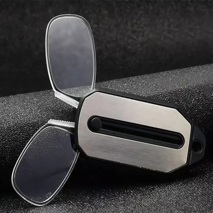 Folding Nose Clip Reading Glasses