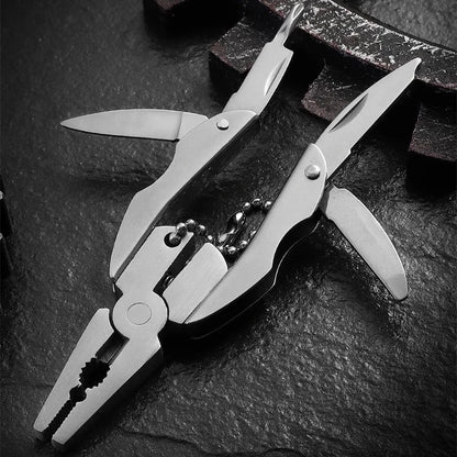 Portable Foldable Pliers Keychain