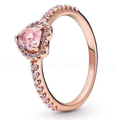 Eternal Rose Heart Ring