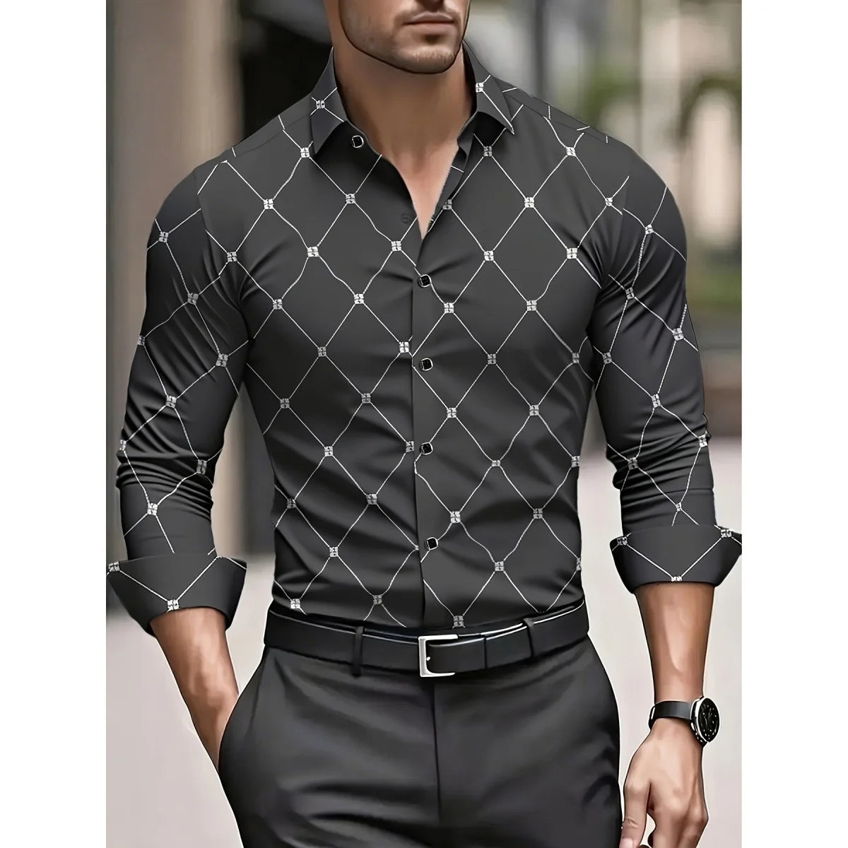 Floral Printed Casual Shirt