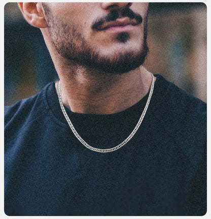 High Stainless Round Cuban Chain Daily