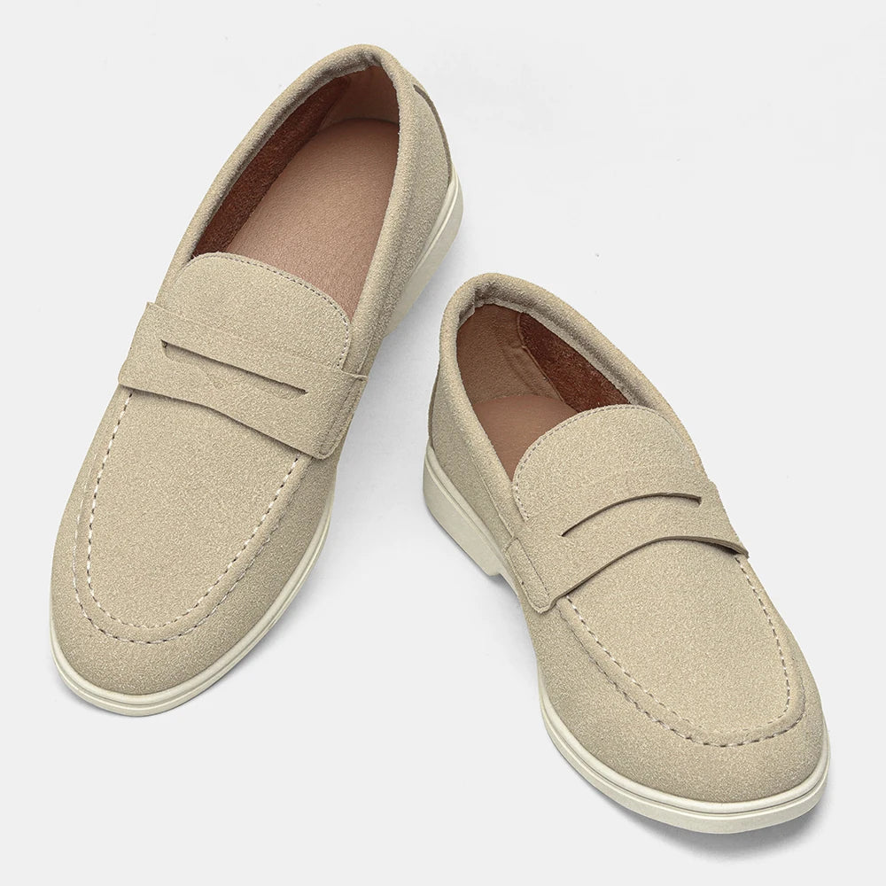 Breathable Summer Leather Moccasins