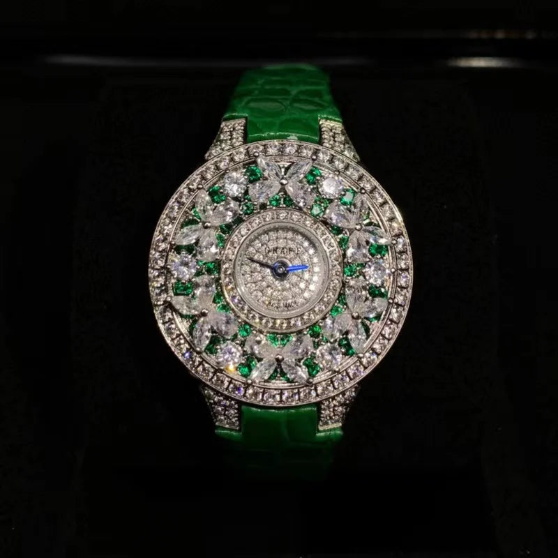 Green Stone Watch