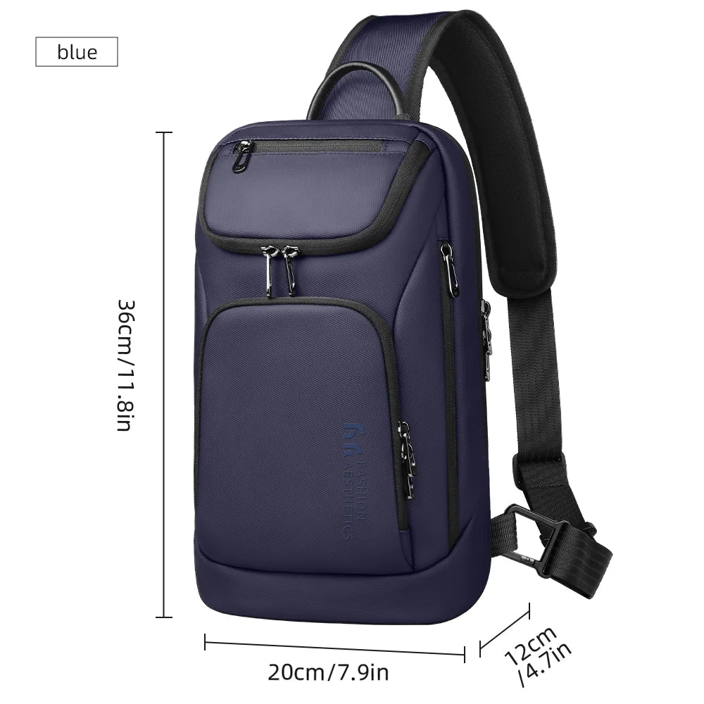 Lightweight Water-Resistant Chest Bag