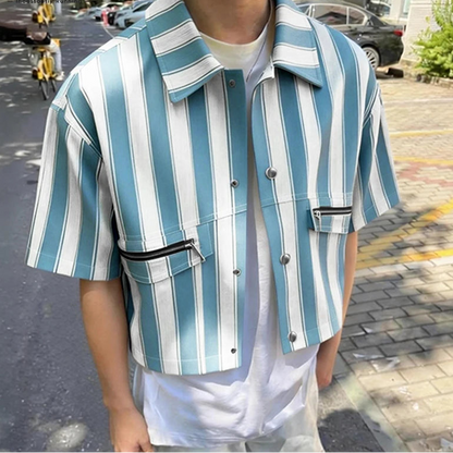 Striped Casual Summer Shirt