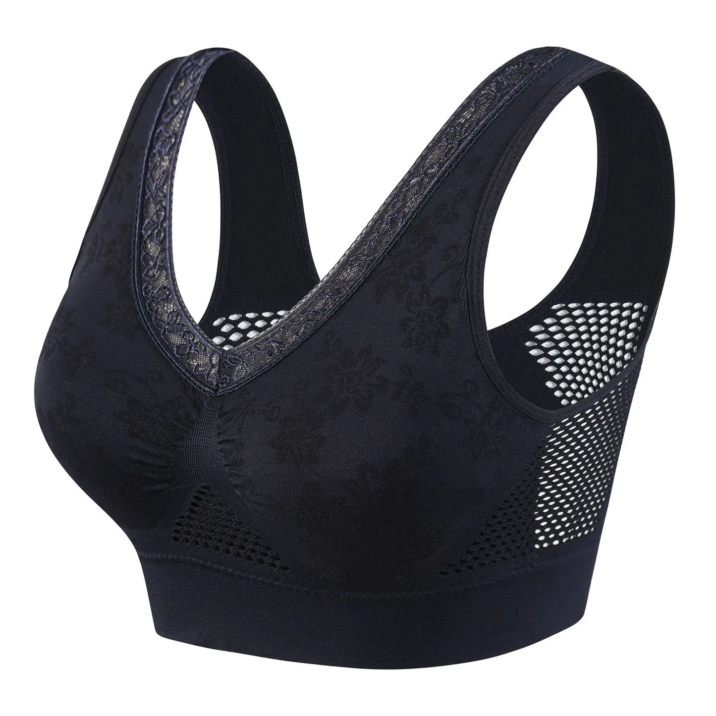 Seamless Push Up Sports Bra