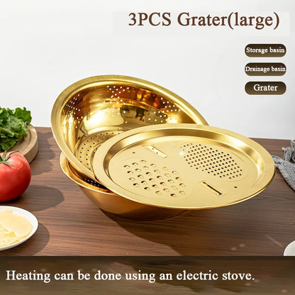 Stainless Steel Kitchen Set In